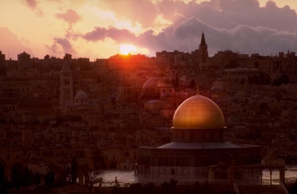 Jerusalem after rain